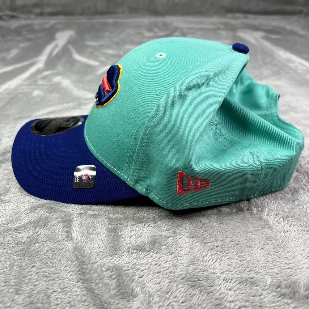 New Era Buffalo Bills Clear Mint 60th‎ Anniversary Patch 9Forty M Frame Snapback